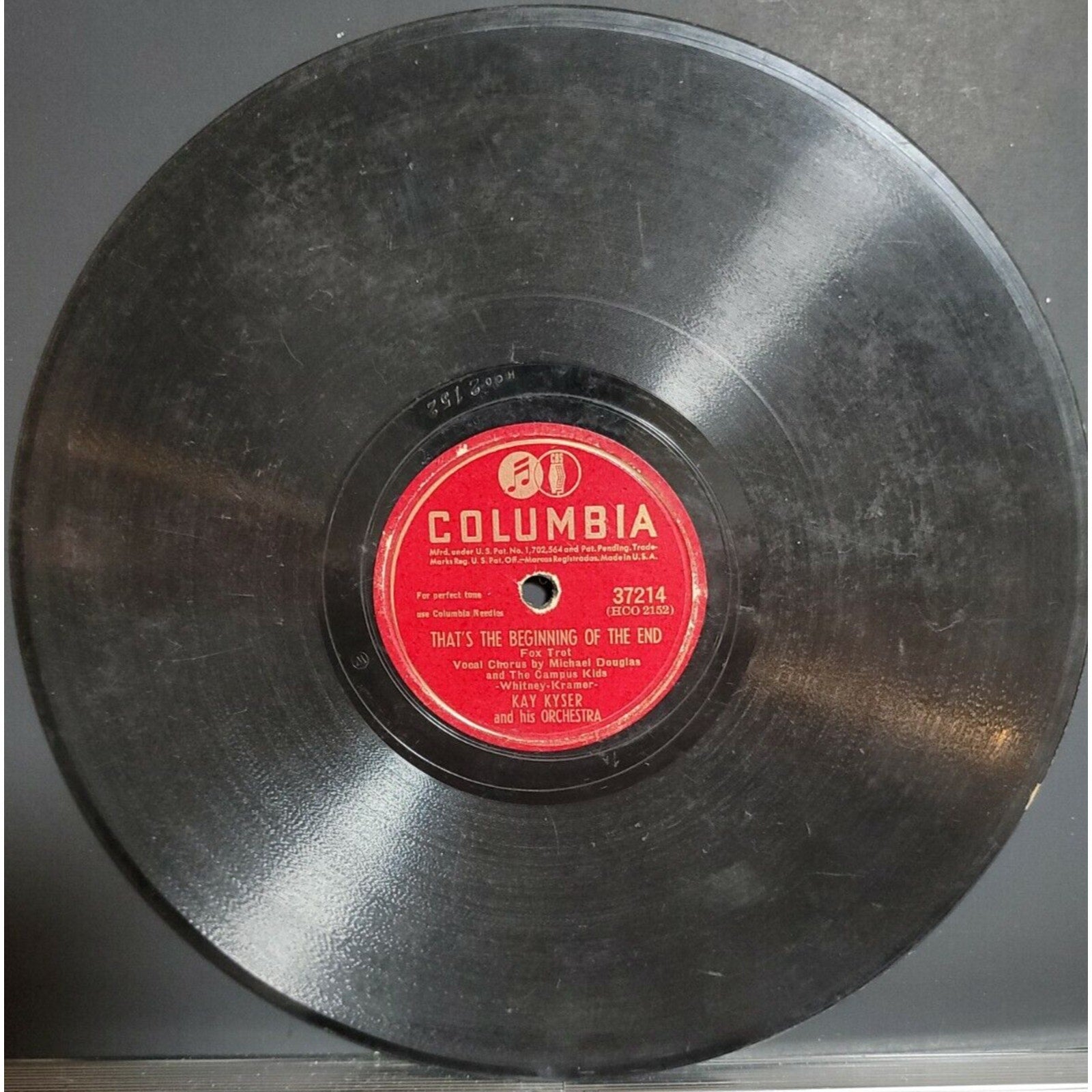 That's That Beginnings Of The End - Kay Kyser And His Orchestra - Columbia -...