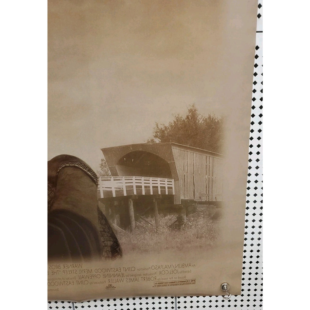 The Bridges of Madison County 1995 Double-Sided Movie Poster 27x40 Streep