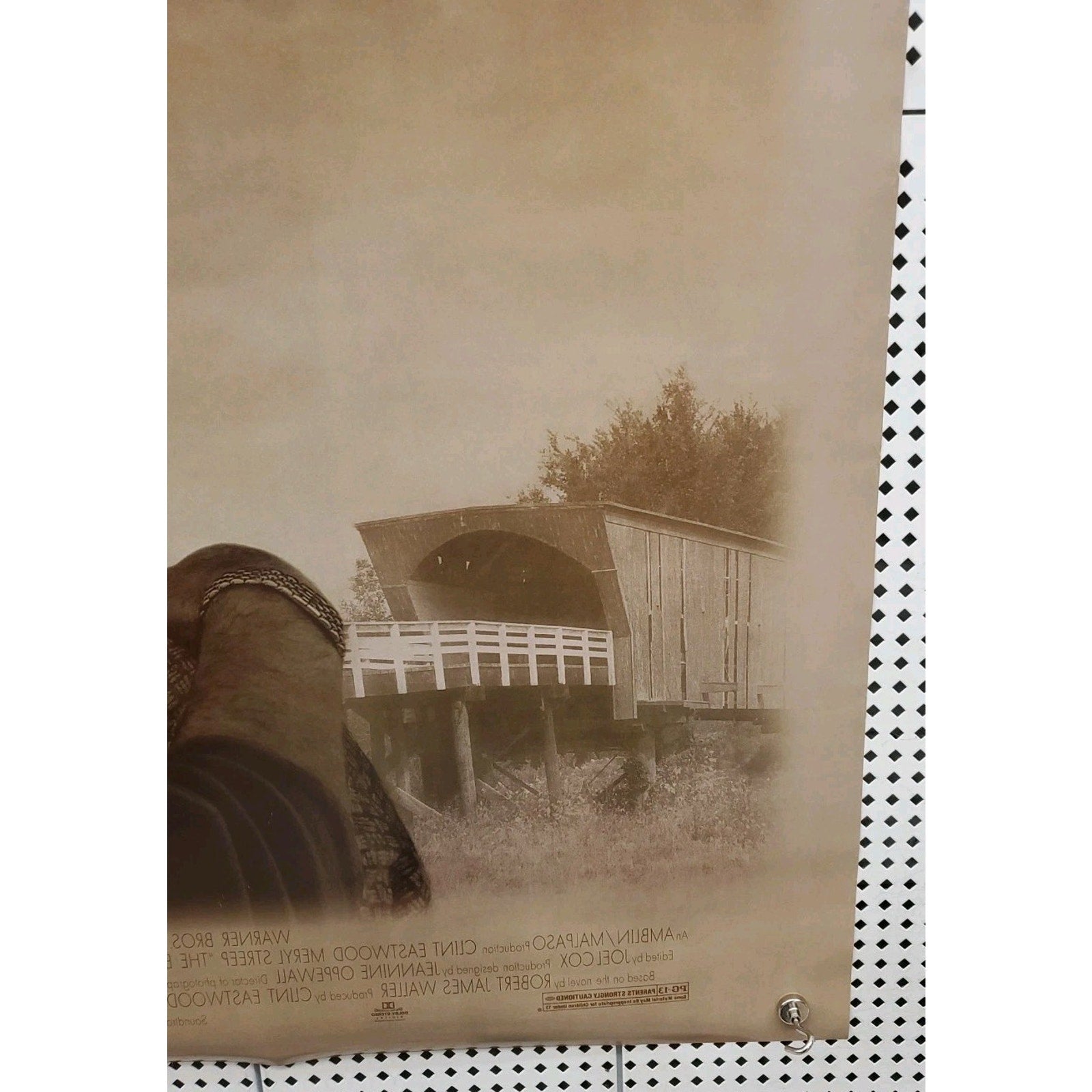 The Bridges of Madison County 1995 Double-Sided Movie Poster 27x40 Streep