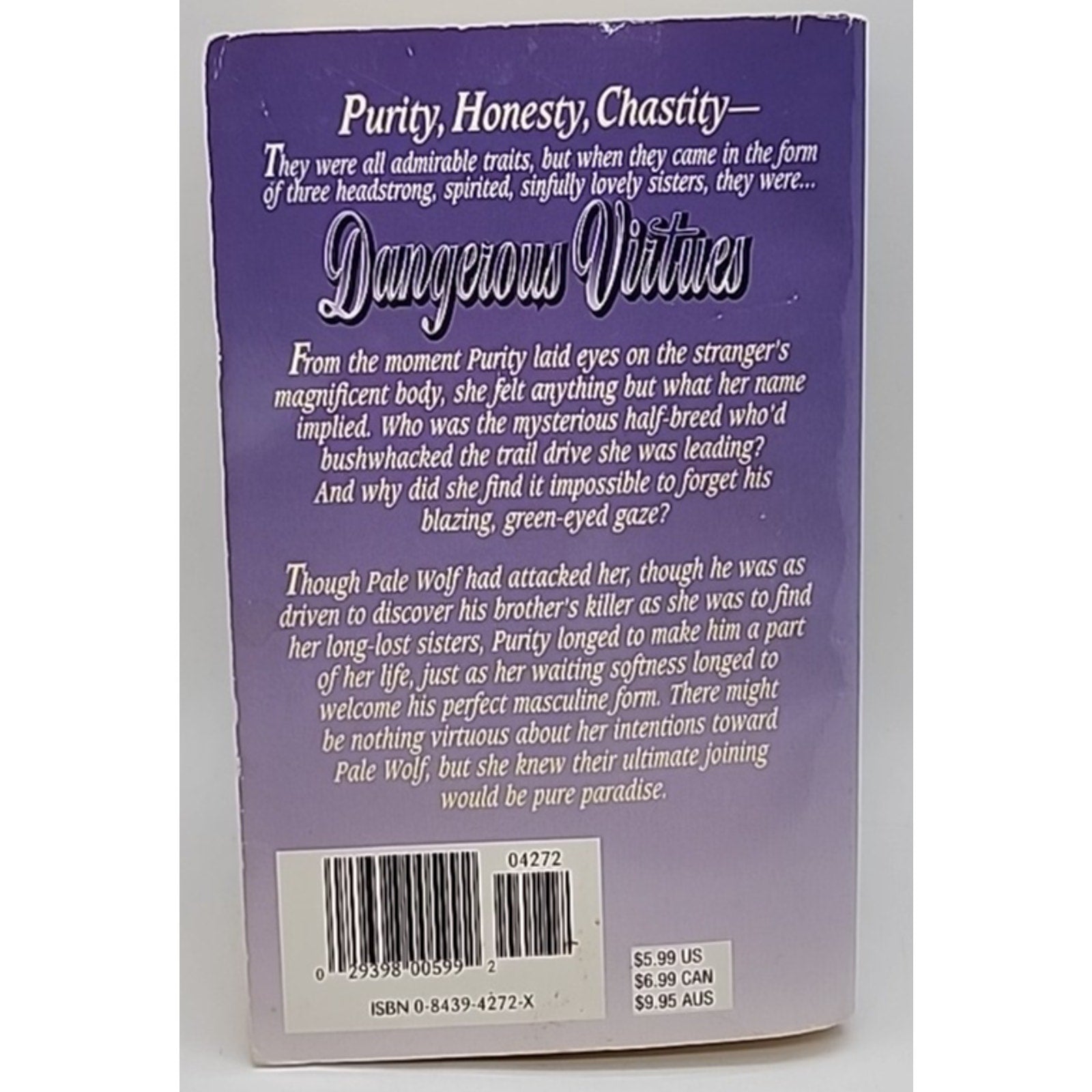 Purity by Elaine Barbieri (1997, Mass Market)
