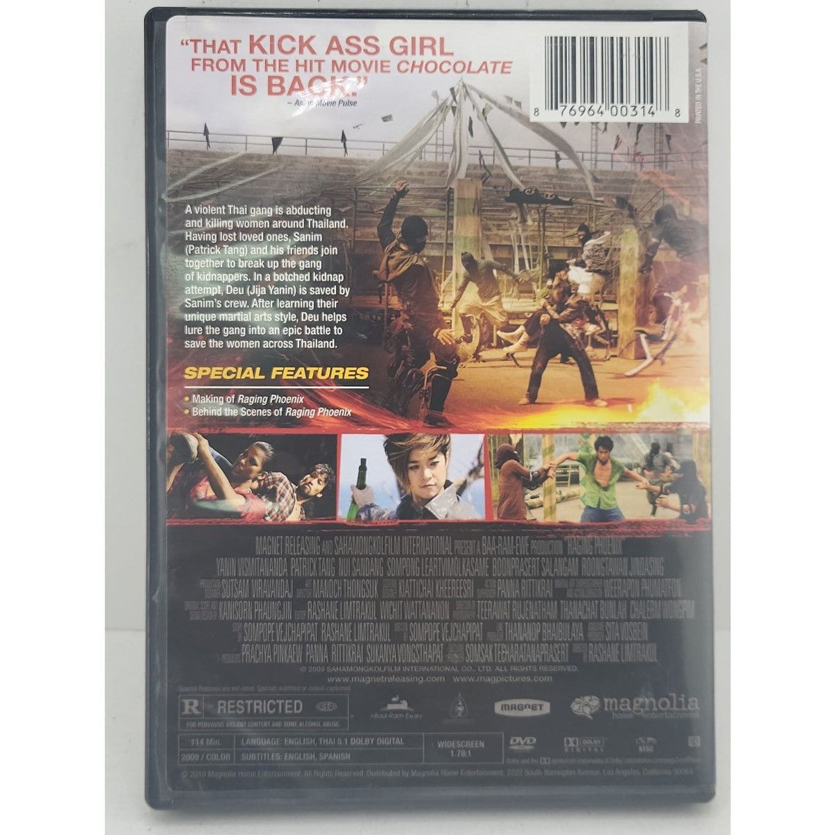 Raging Phoenix (DVD, 2009)