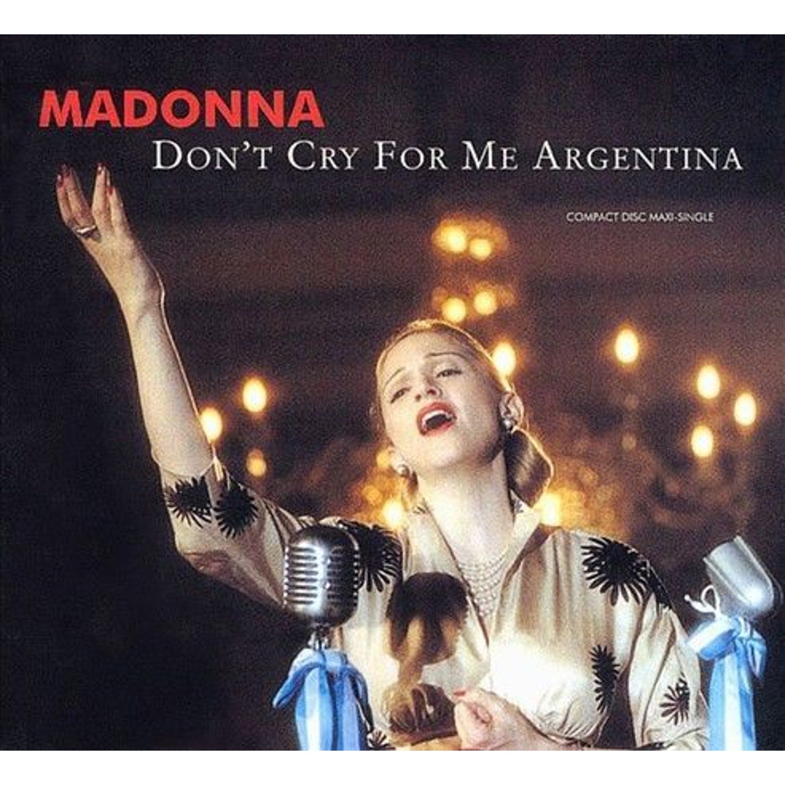 Don't Cry for Me Argentina [US CD Single] [Single] by Madonna (CD, Feb-1997,...