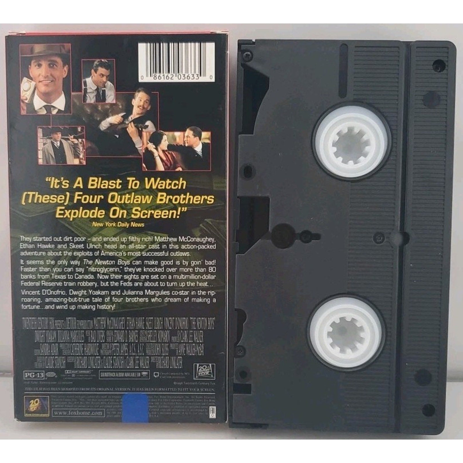 The Newton Boys (VHS, 1998)