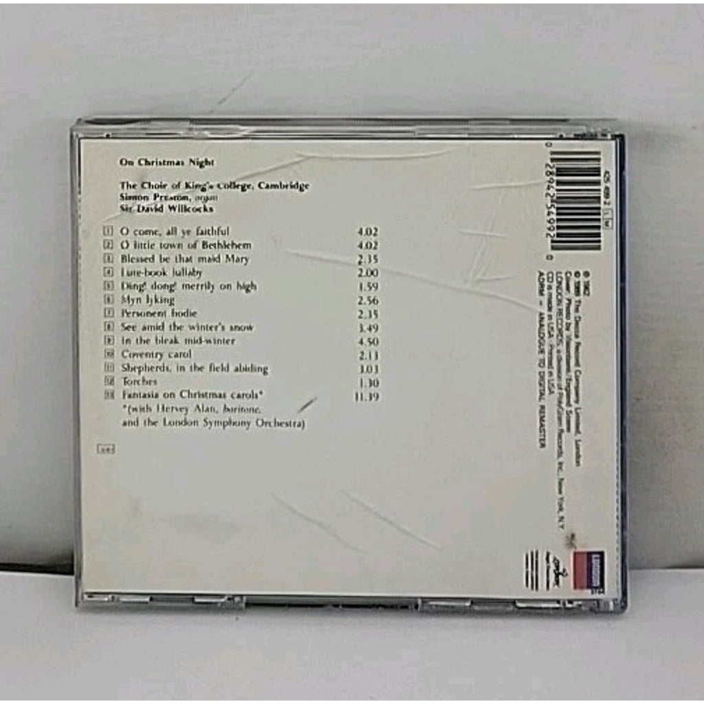 On Christmas Night; Willcocks, by Willcocks, Sir David; King's College Choir (CD