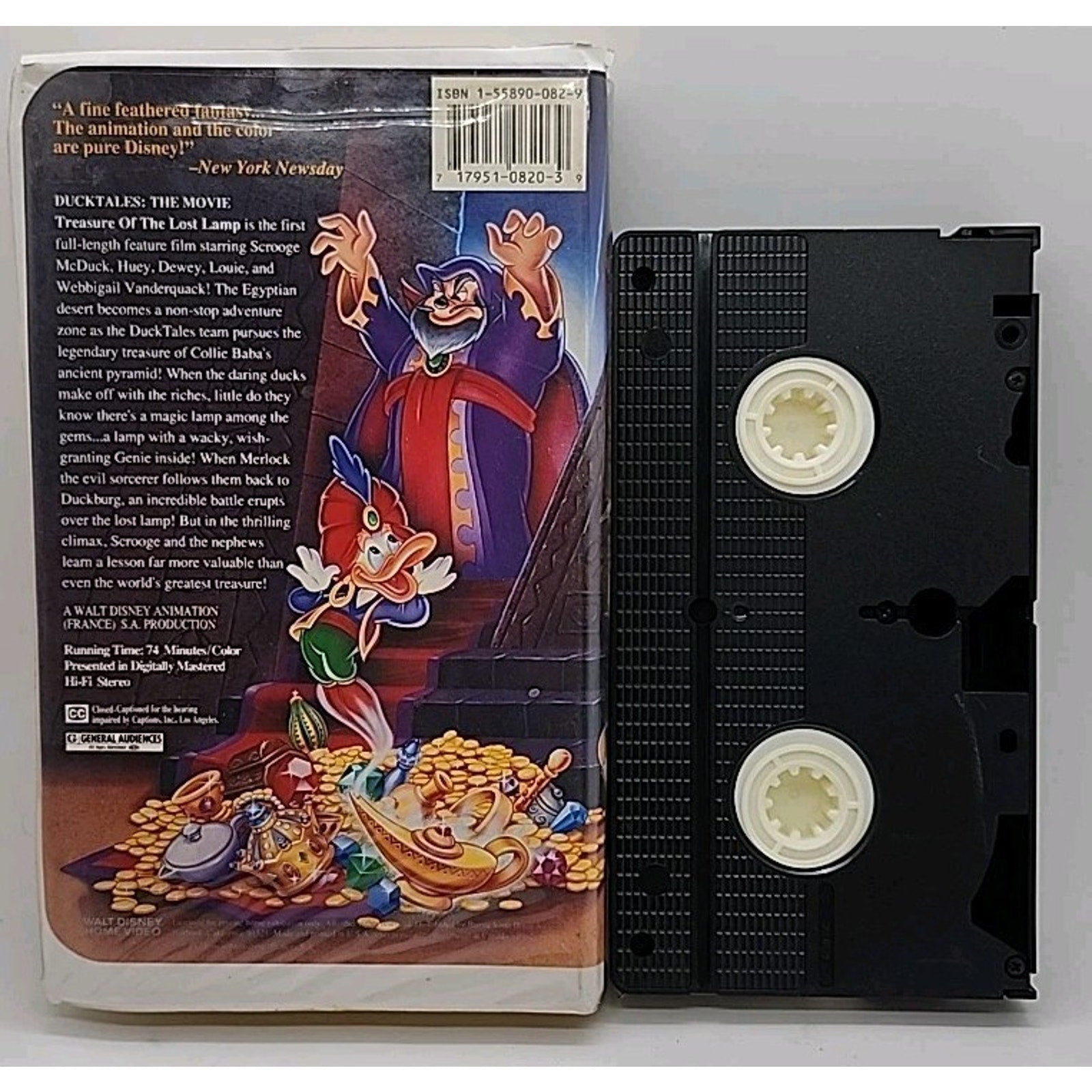 Ducktales The Movie: Treasure of the Lost Lamp (VHS, 1991)