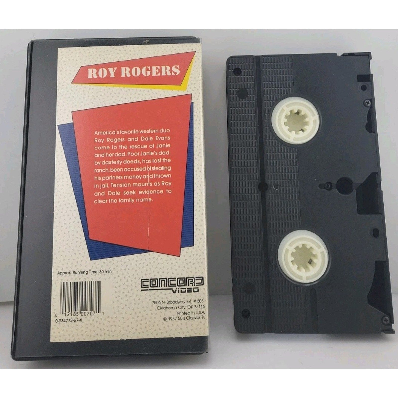 50's TV Classics Roy Rogers VHS