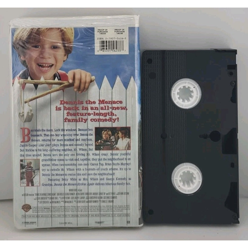 Dennis the Menace Strikes Again (VHS, 1998)