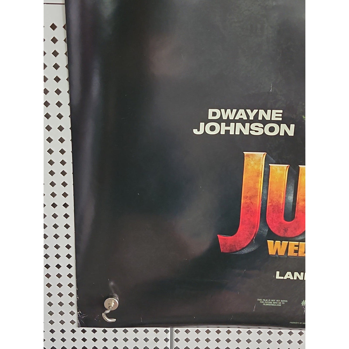 Jumanji Welcome to the Jungle 2017 DS 1-Sheet 27x40 Rolled Poster Dwayne Johnson