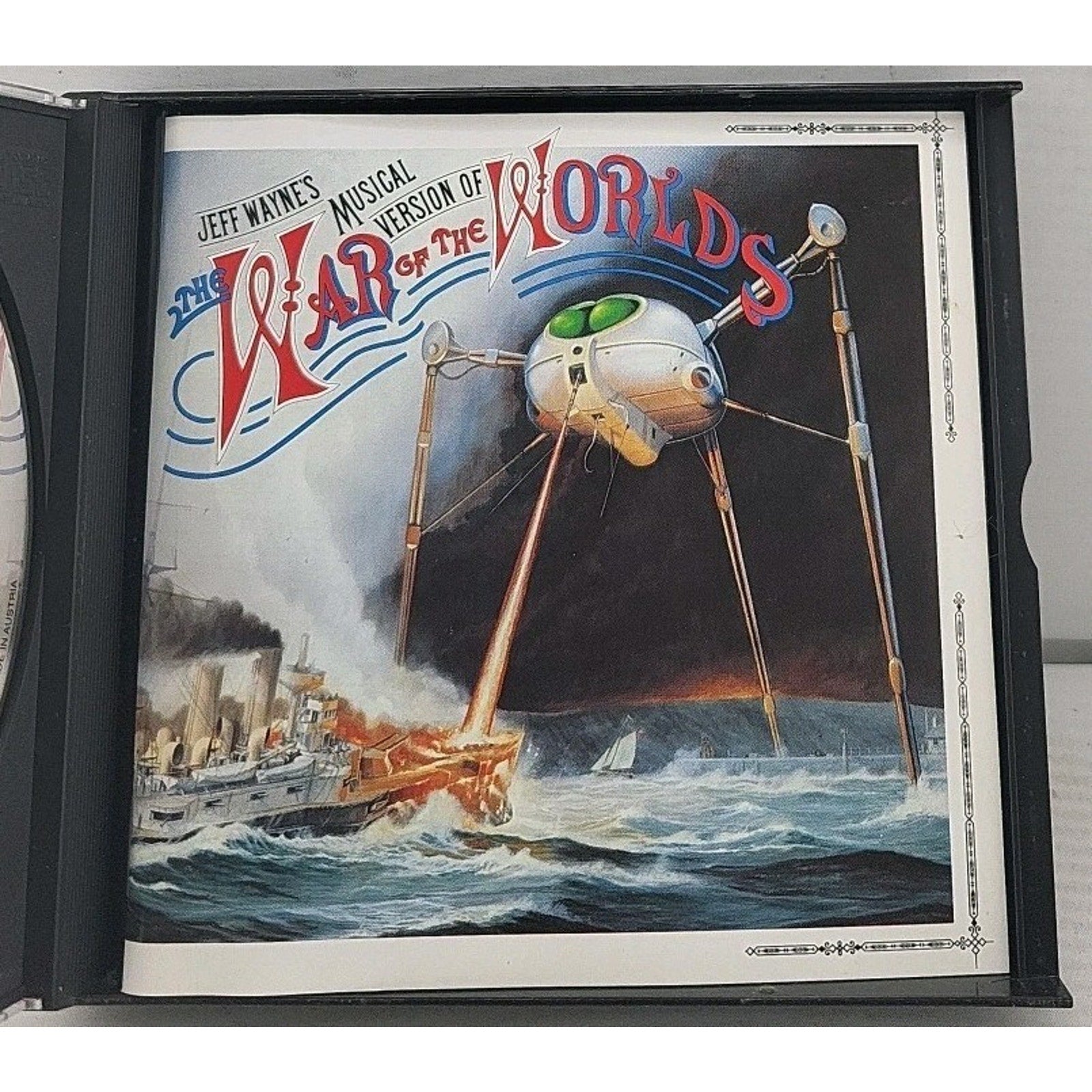 Jeff Wayne The War Of The Worlds Musical Version the Coming Of The Martians 2CD