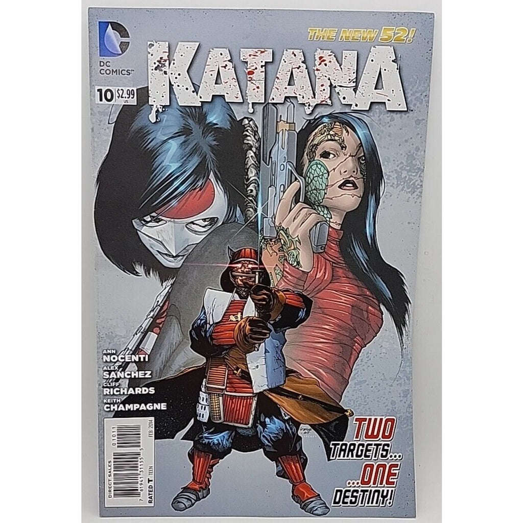 Katana #10A (2014 The New 52, DC Comics) Comic Book