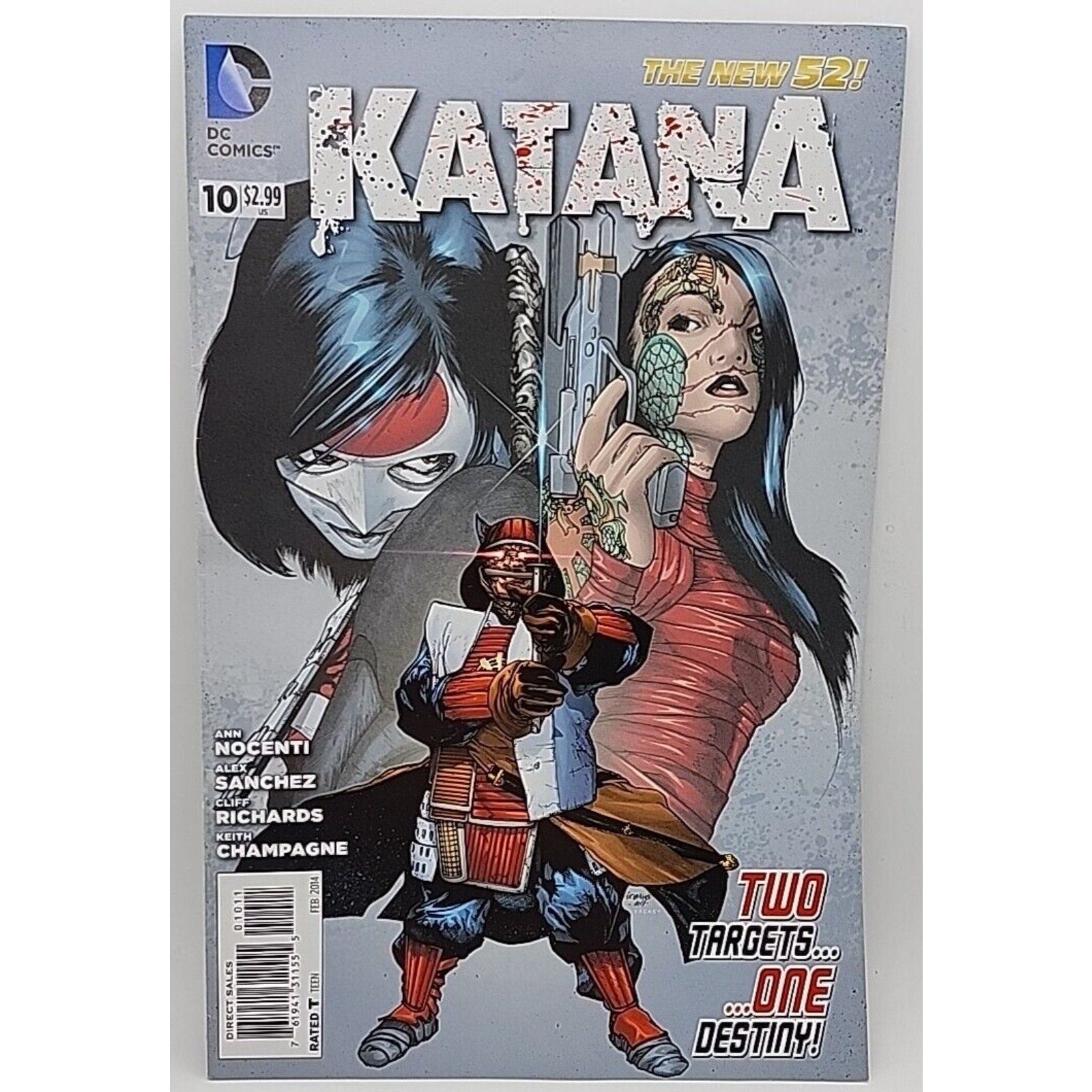 Katana #10A (2014 The New 52, DC Comics) Comic Book