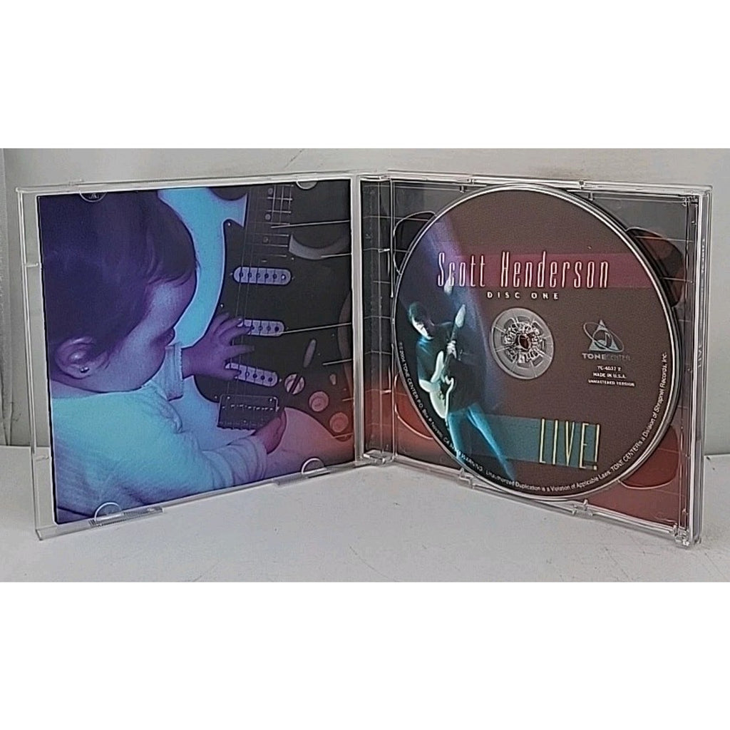 Live! by Scott Henderson (Guitar) (CD, Feb-2005, 2 Discs, Tone Center)