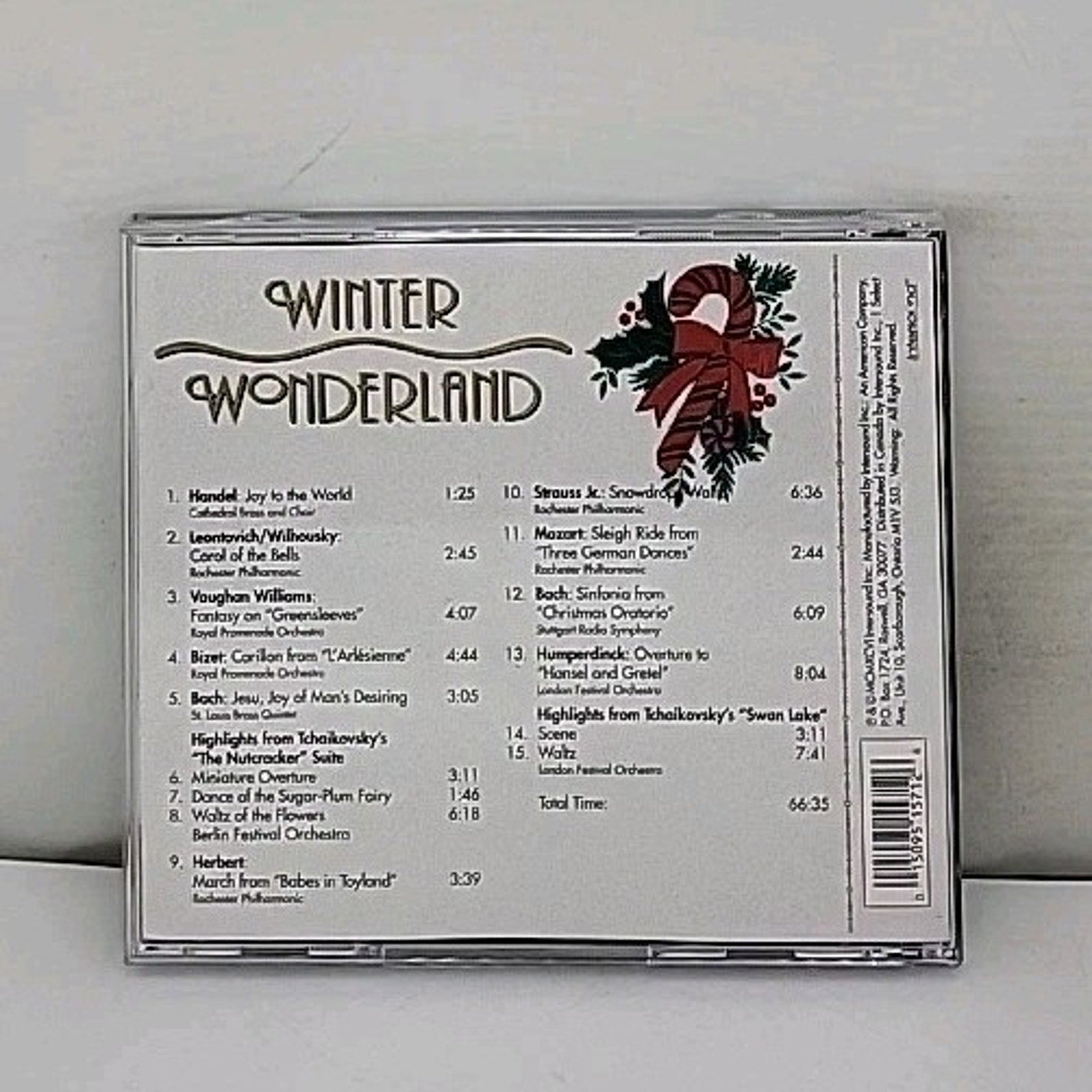 Winter Wonderland Favorite Carols for Orchestra - Music CD
