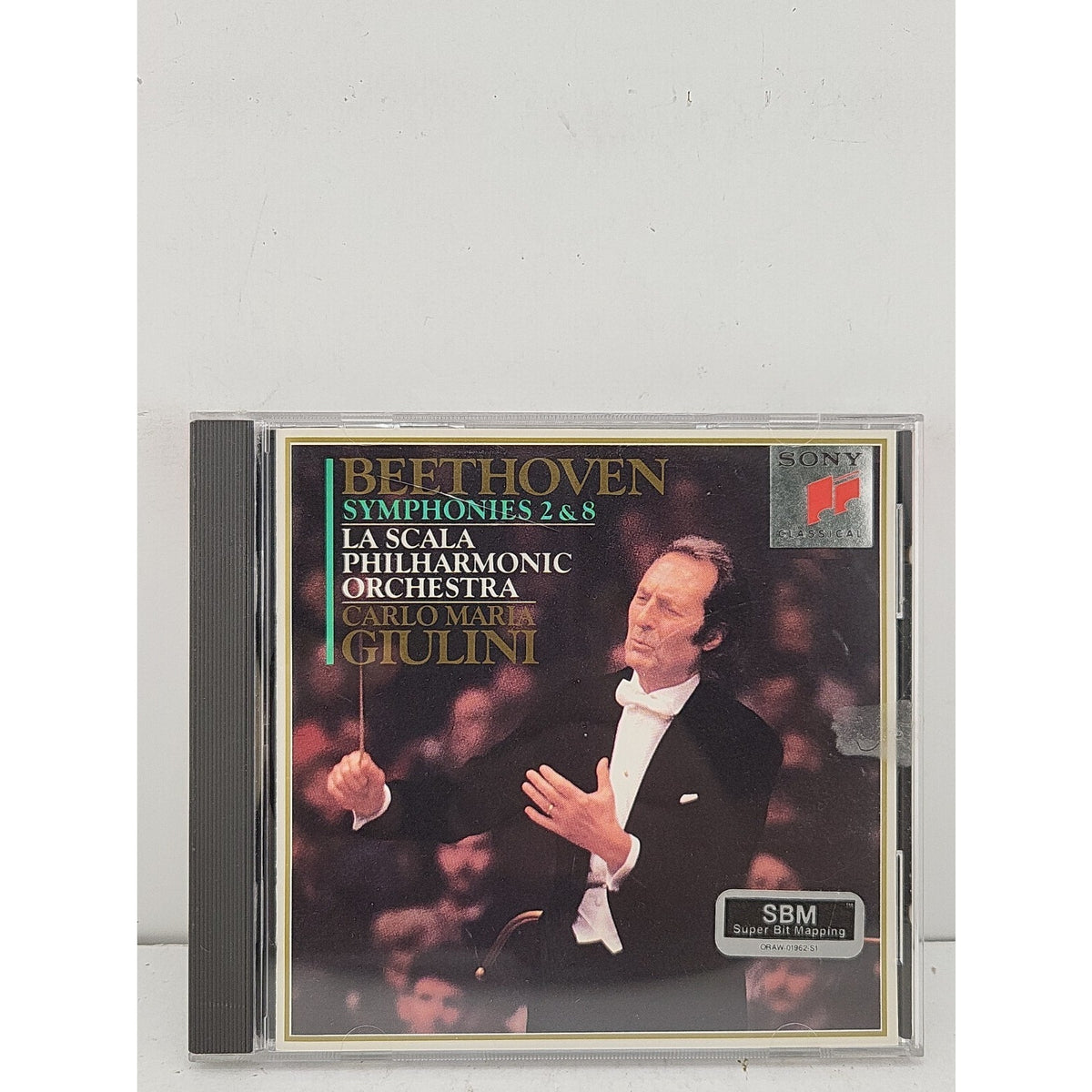 Symphonies 2 & 8 by Beethoven / Giulini / La Scala (CD, 2008)