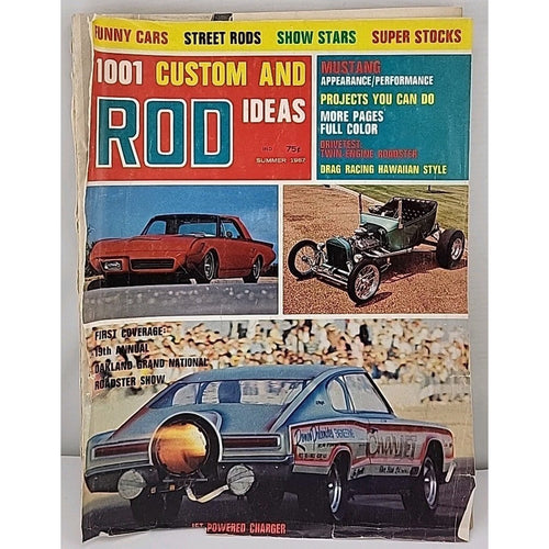1001 Custom And Rod Ideas Magazine - Summer 1967
