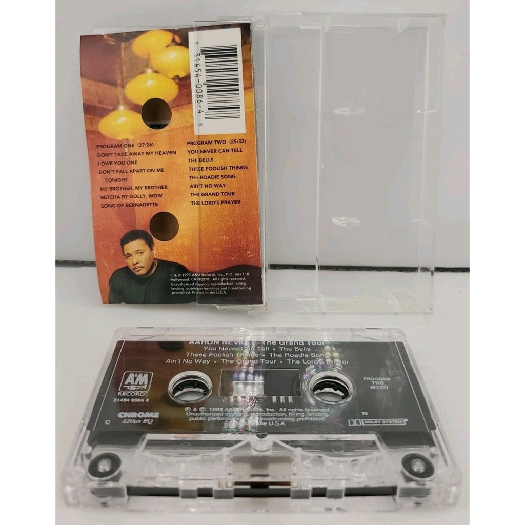 Grand Tour by Aaron Neville (Cassette, 1993)