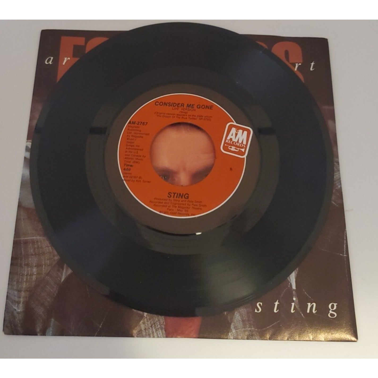 STING Fortress Around Your Heart (Record)