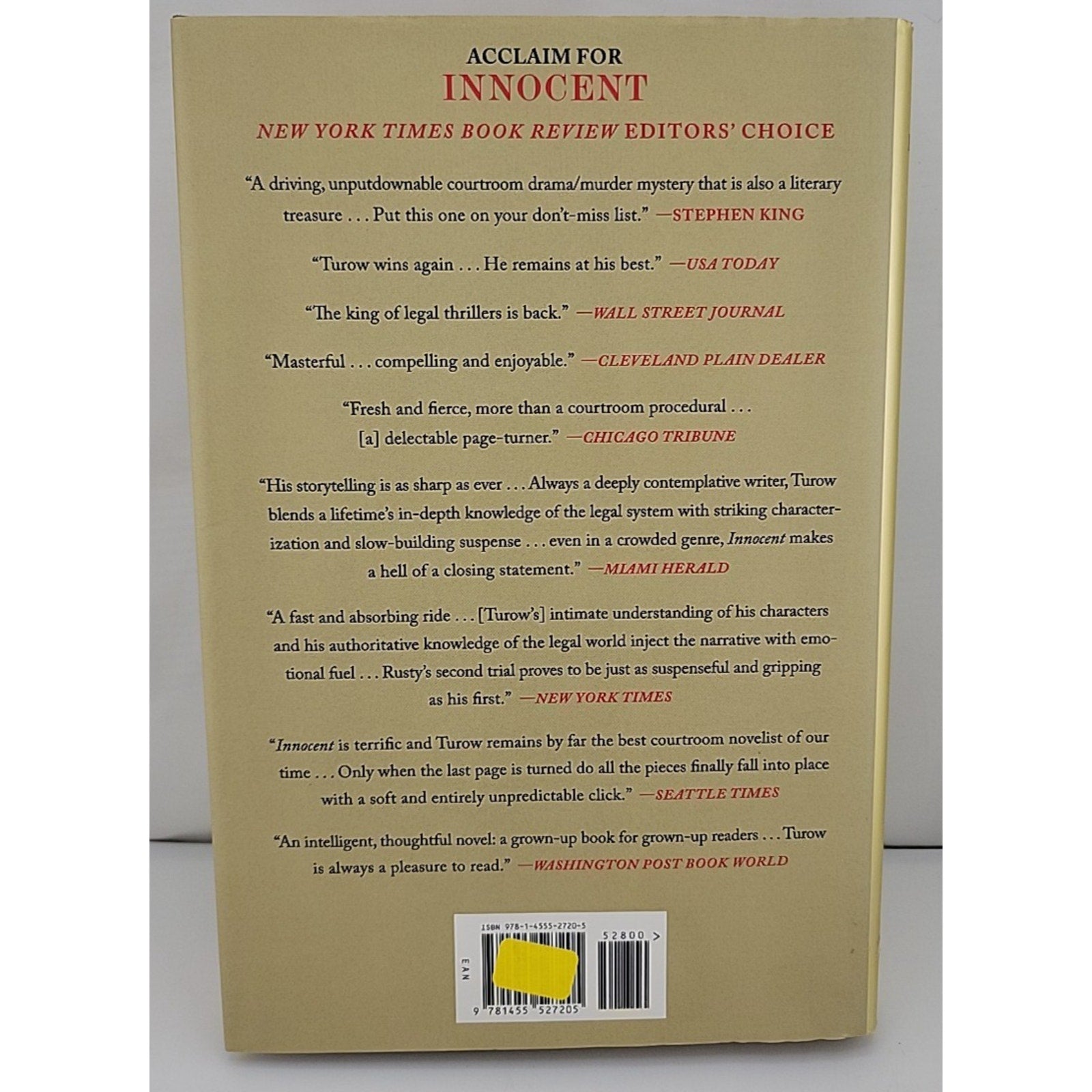 Identical by Scott Turow (2013, Hardcover)