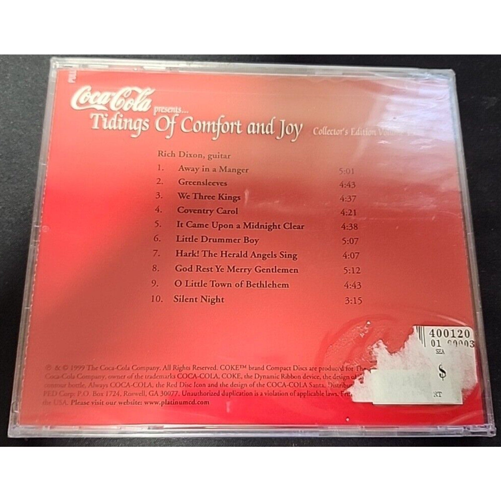 Tidings Of Comfort And Joy (CD) *Brand New*