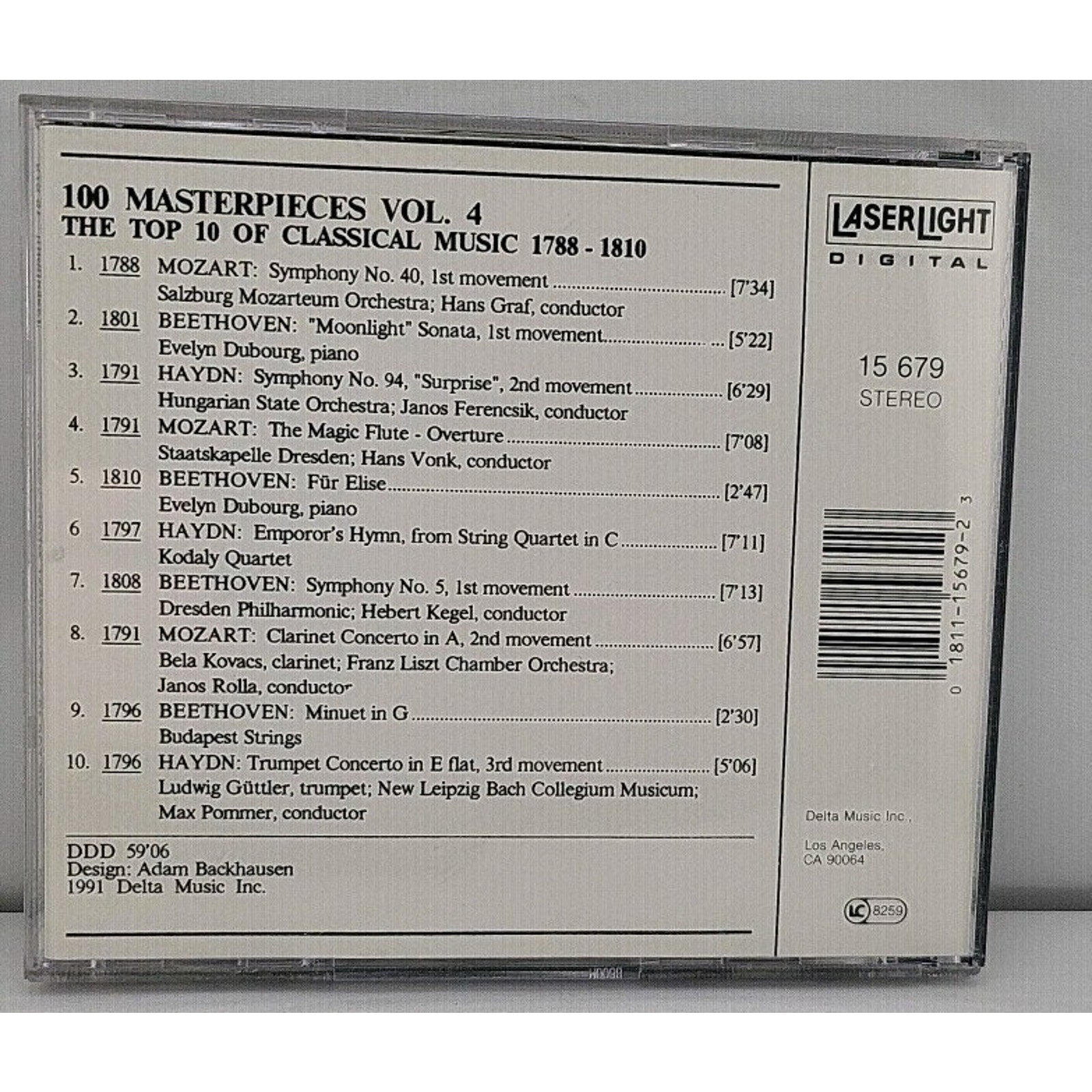 Vol. 4 1788-1810 by Various (CD, 1991)