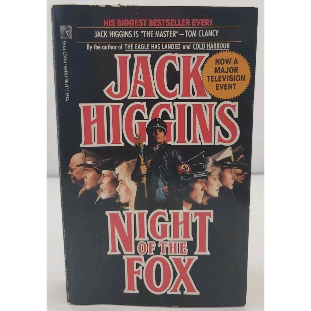 Night of the Fox by Jack Higgins (1987, Mass Market)