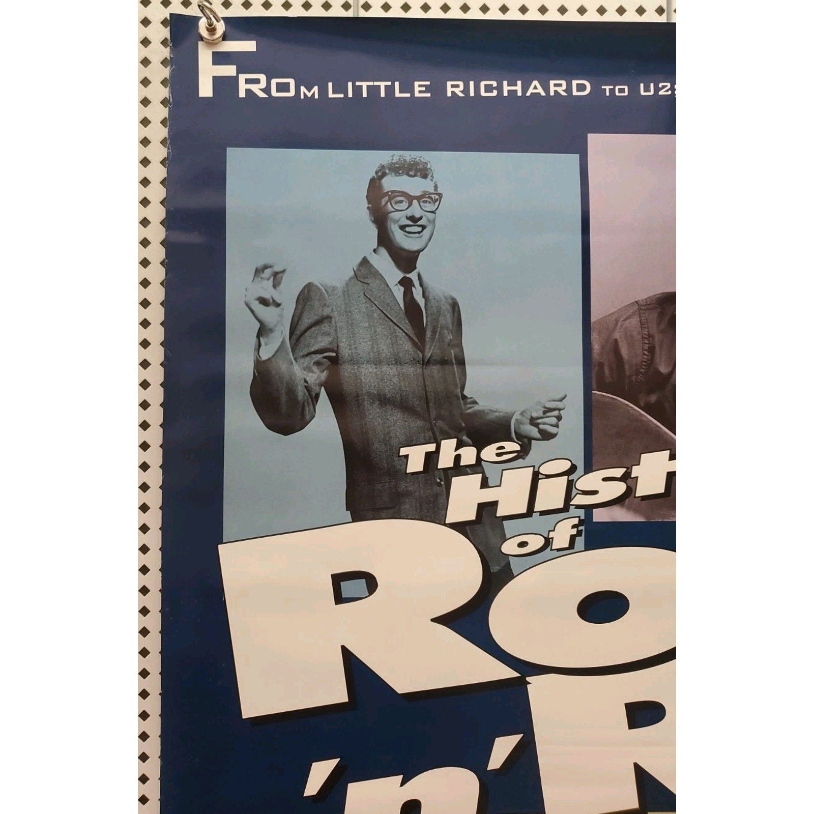 Video Store Original Movie Poster "The History of Rock 'n' Roll 27x40 Rolled