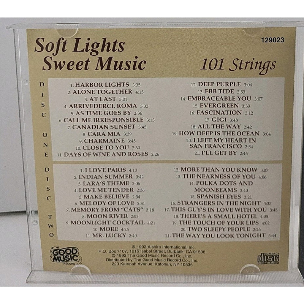 Soft Lights, Sweet Music CDs