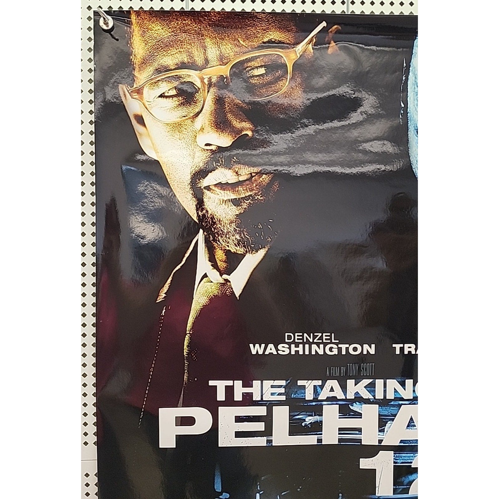The Taking of Pelham 123 2009 Double Sided Original Movie Poster 27" x 40" ADV