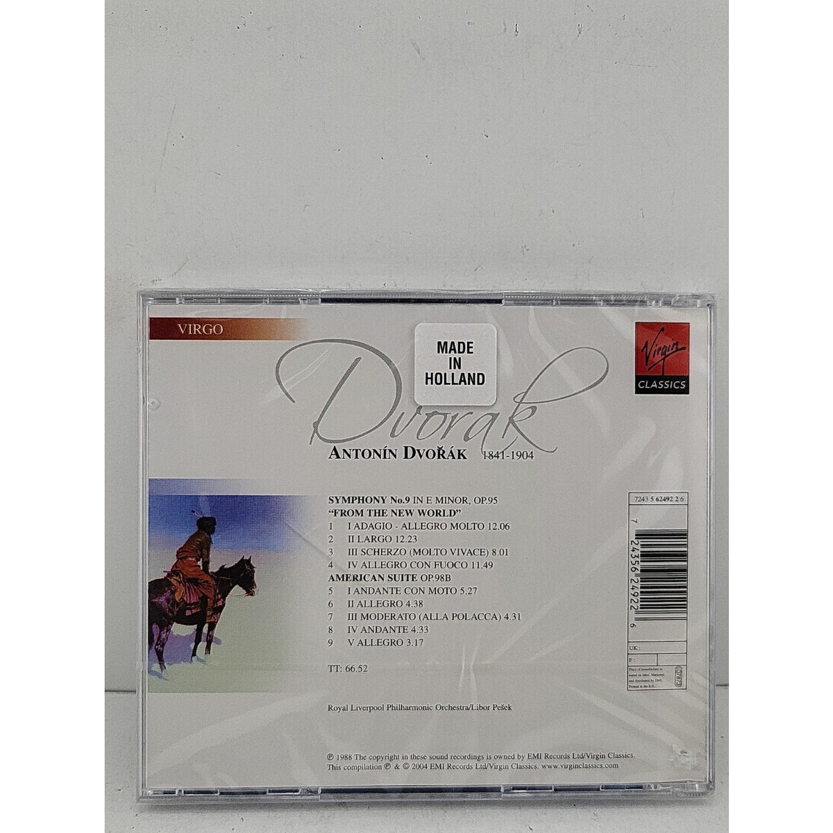 Symphonies Nos 8 & 9: from the New World American by Libor Pesek (CD, 2005)*NEW*