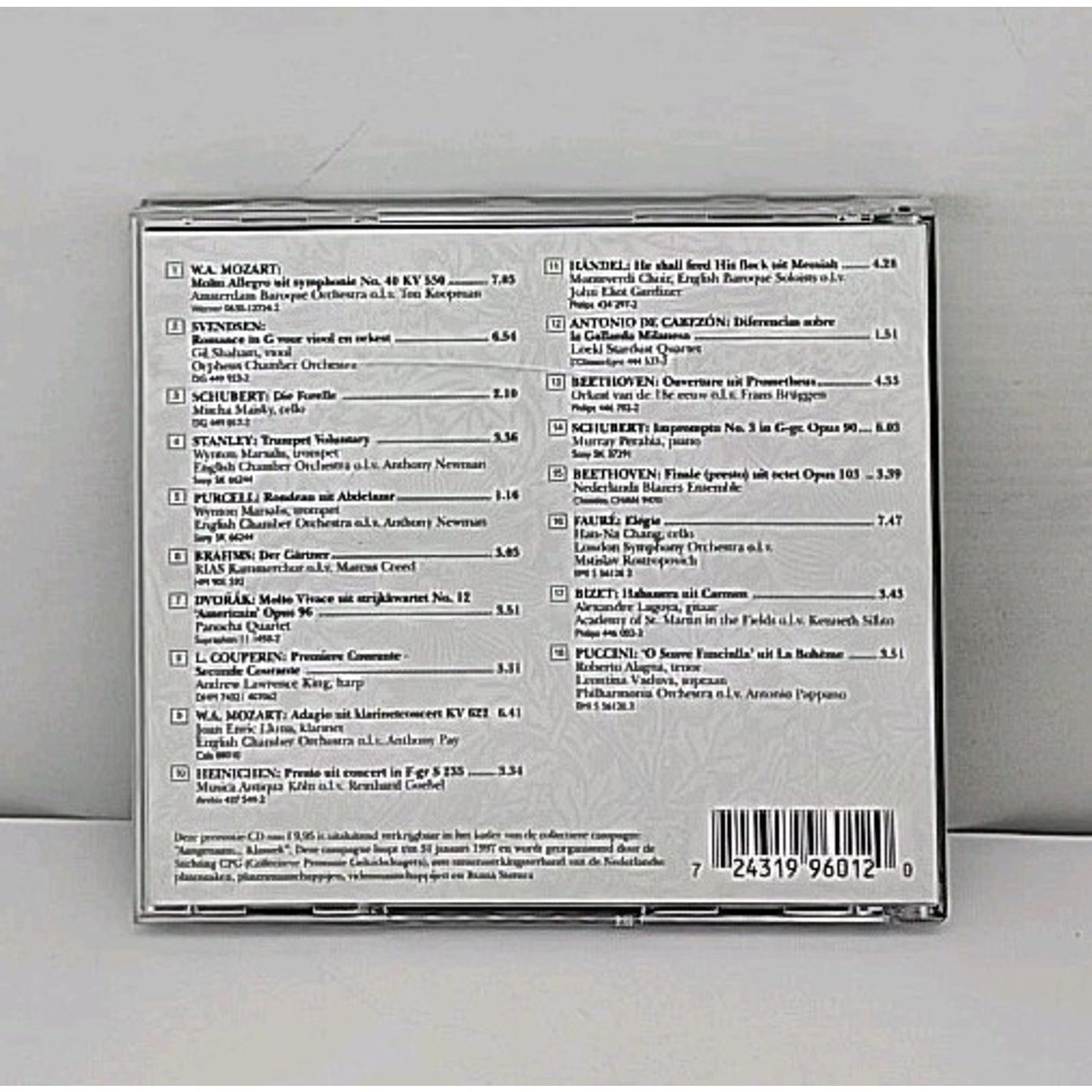 Aangenaam Klassiek 1996 CD