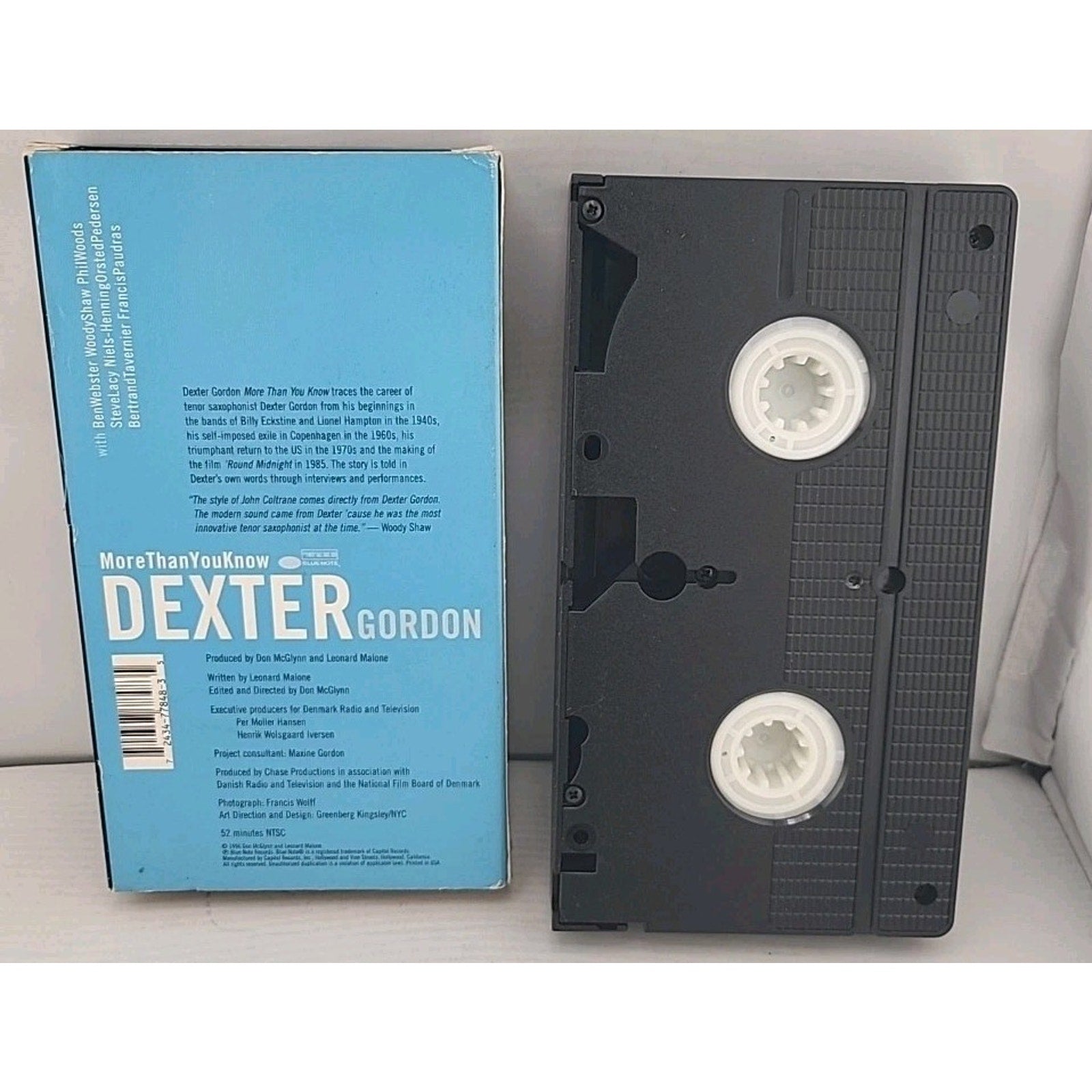 Dexter Gordon - More Than You Know (VHS, 1999)