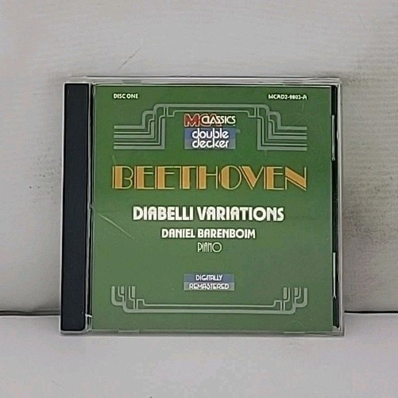 Beethoven: Diabelli Variation Disc One CD Daniel Barenboim Piano Classical