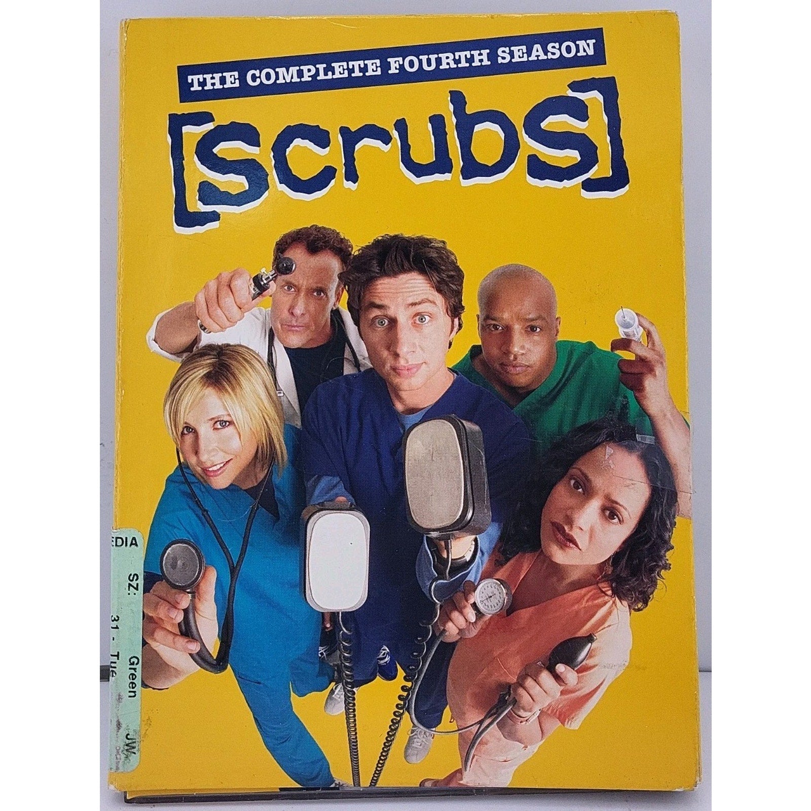 Scrubs - The Complete Fourth Season (DVD, 2006, 3-Disc Set)