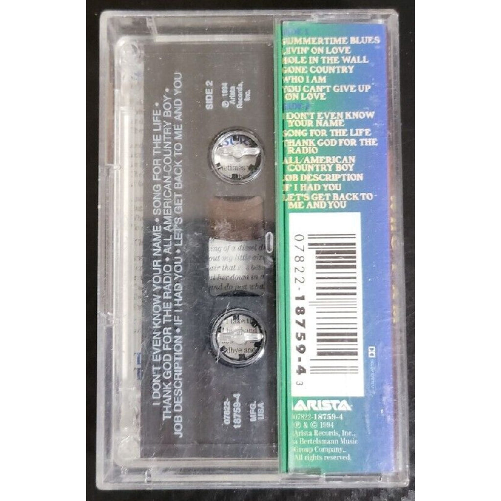 Who I Am by Alan Jackson (Cassette, Jun-1994, Arista Records)
