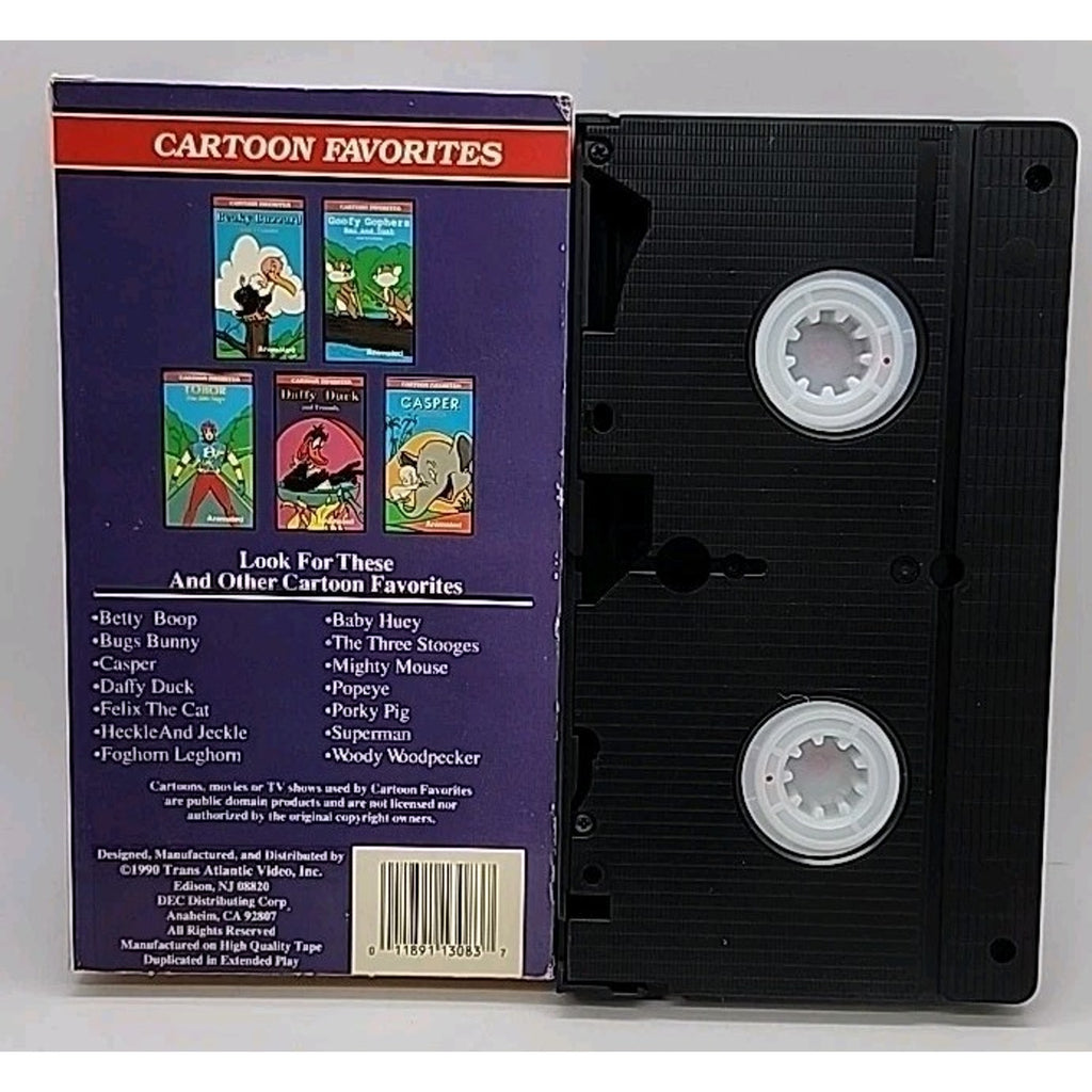 Daffy Duck and Friends Cartoon Favorites (VHS, 1990)