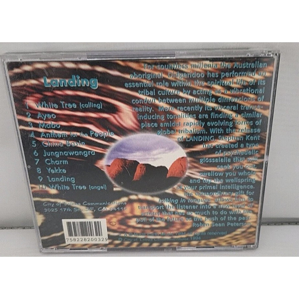 Landing by Stephen Kent (CD, 1996)