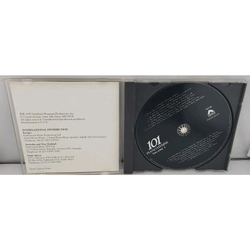 101 Piano Hymns Volume 1 CD