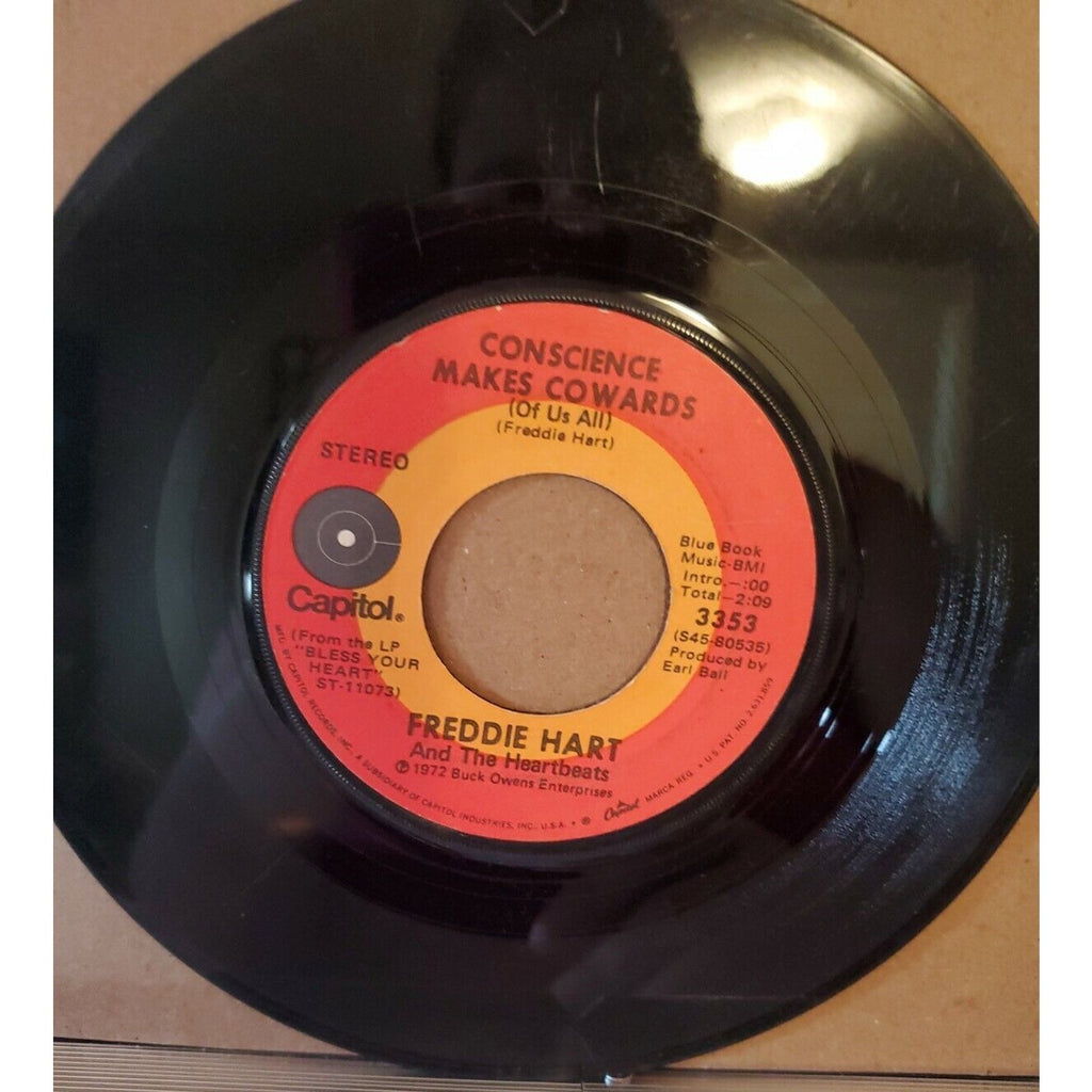 Freddie Hart and the Heartbeats - Bless Your Heart - Capitol Records - 3353