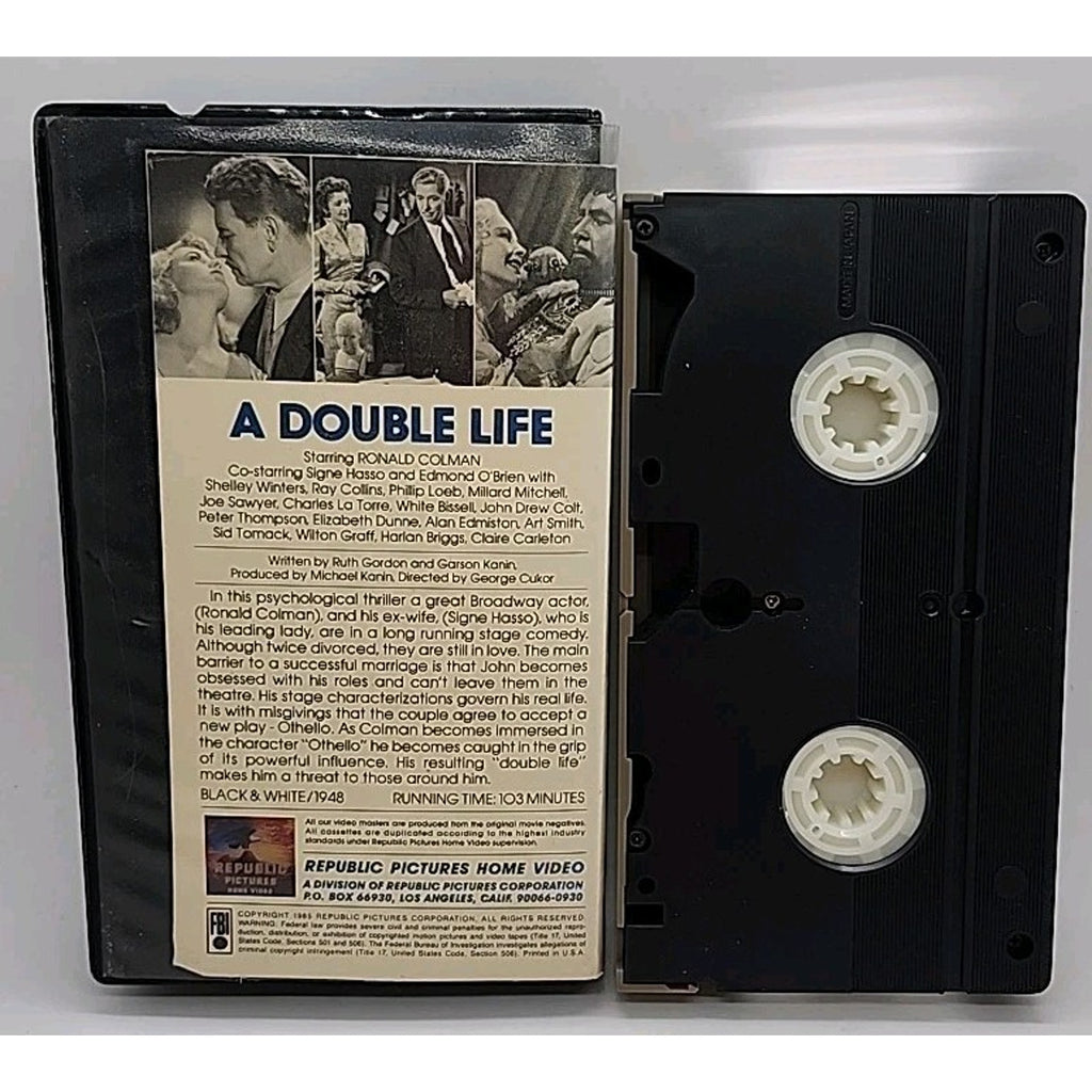 A Double Life (VHS, 1995)