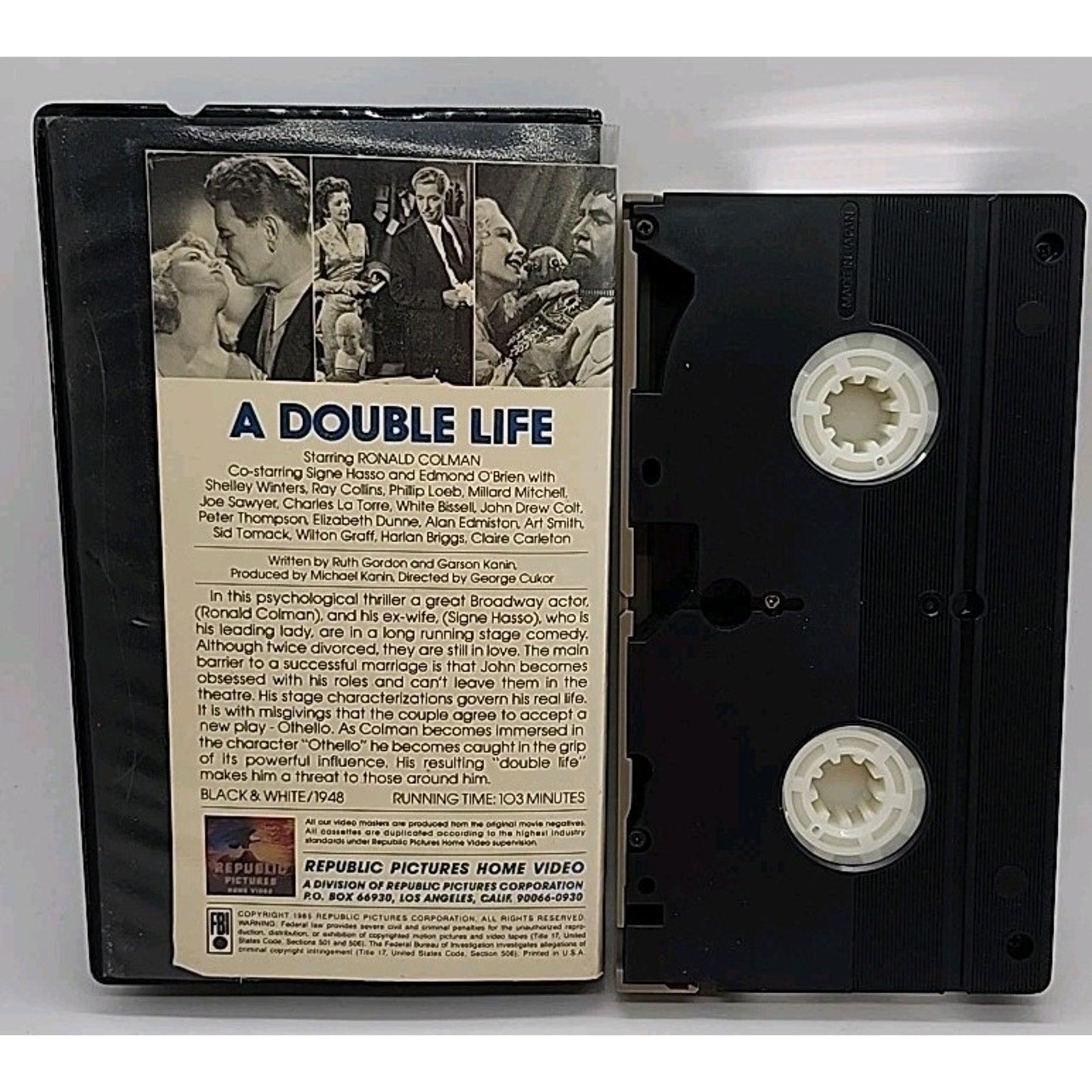 A Double Life (VHS, 1995)