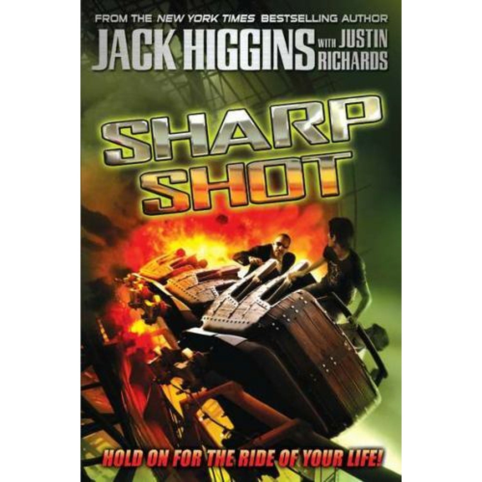 Sharp Shot by Justin Richards and Jack Higgins (2010, UK-B Format Paperback)
