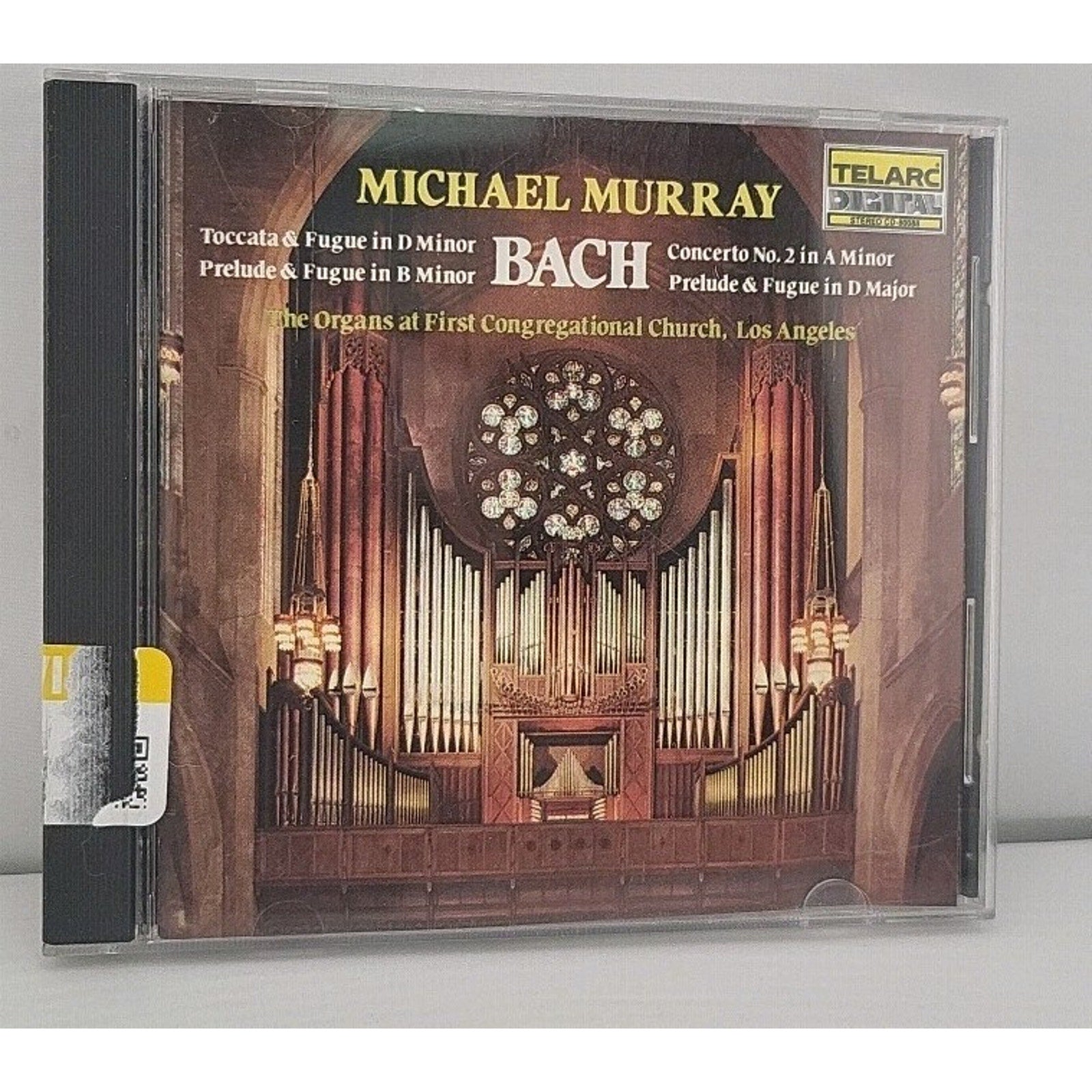 In Los Angeles / Toccata & Fugue by Bach / Murray (CD, 1990)