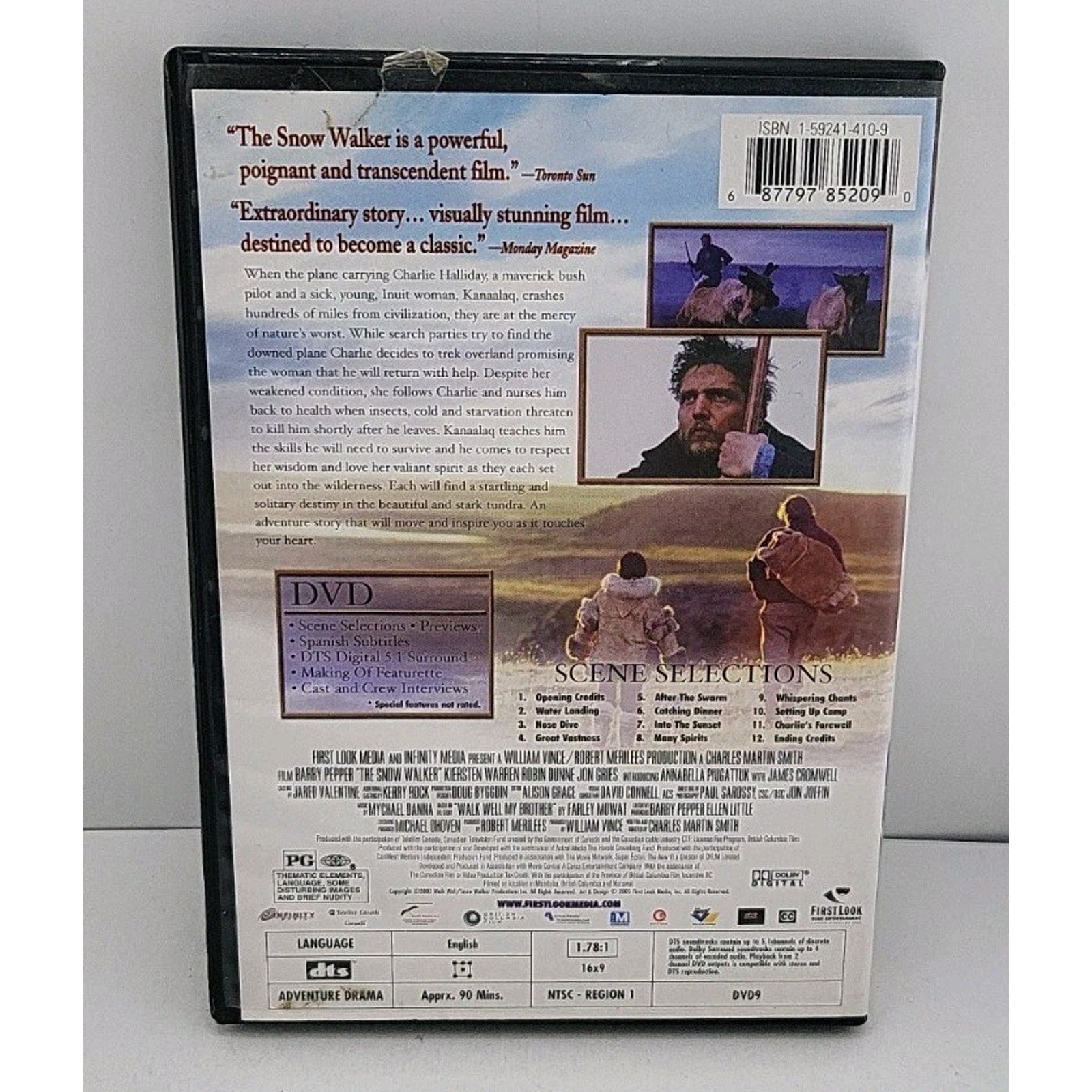 The Snow Walker (DVD, 2003)