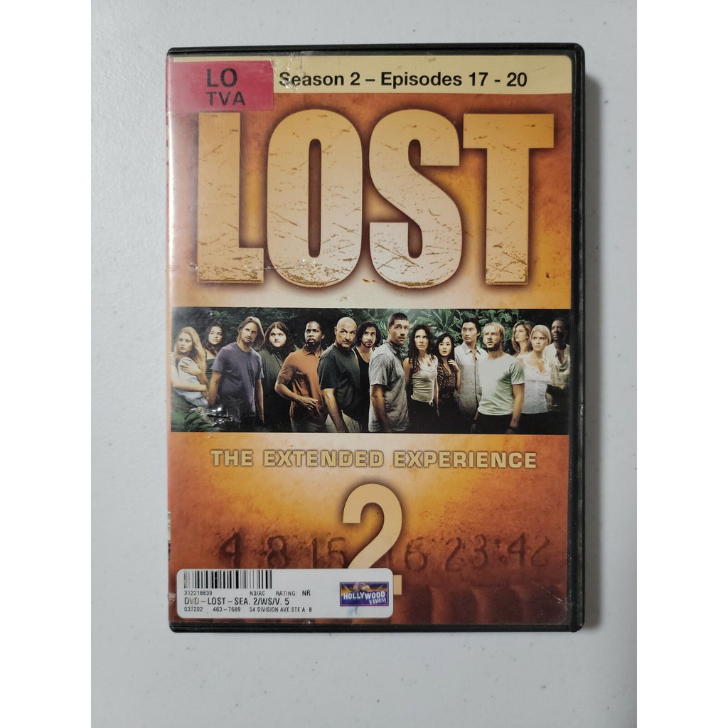 Lost: The Complete Second Season (DVD, 2005) *Discs 1-3,5&6 Only*