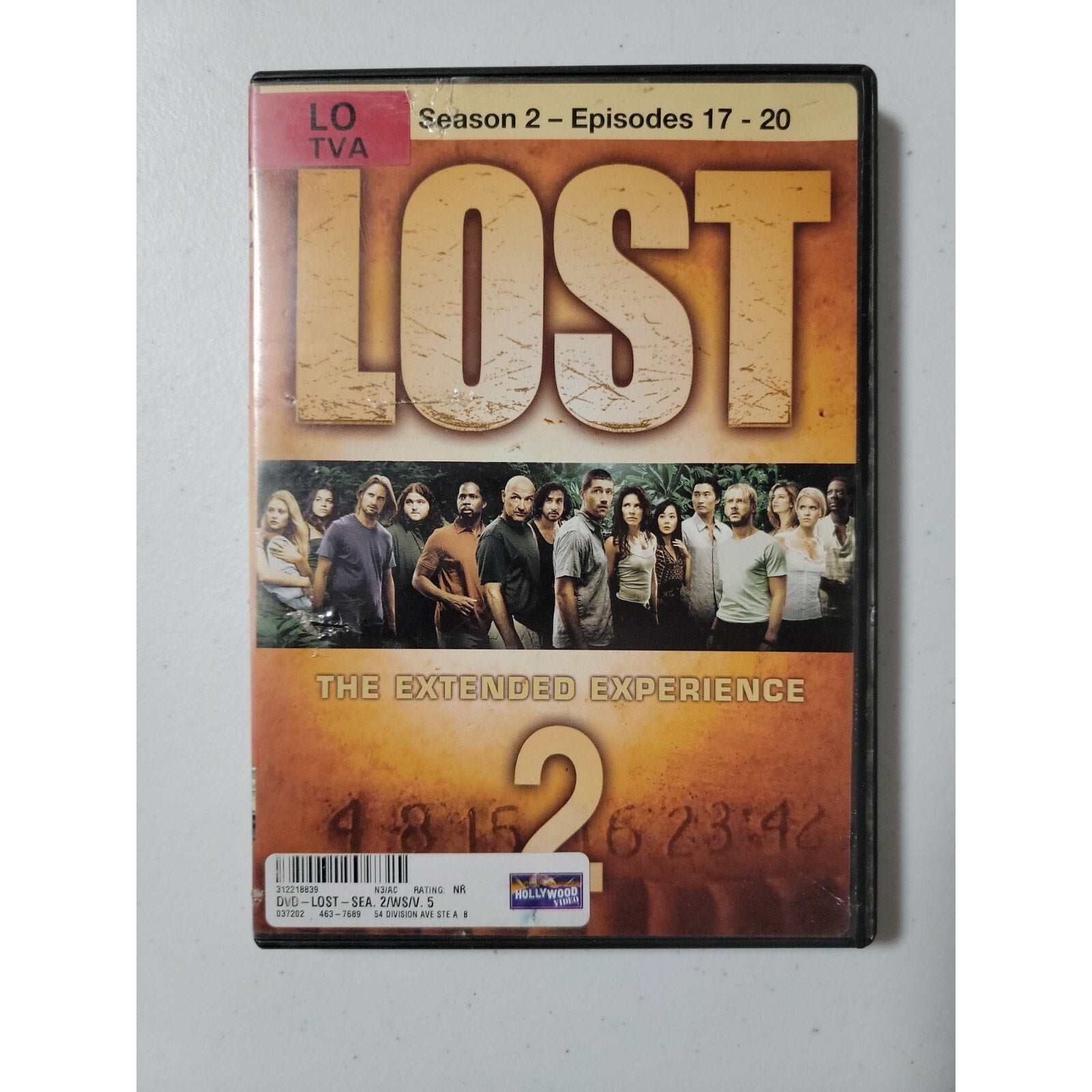 Lost: The Complete Second Season (DVD, 2005) *Discs 1-3,5&6 Only*