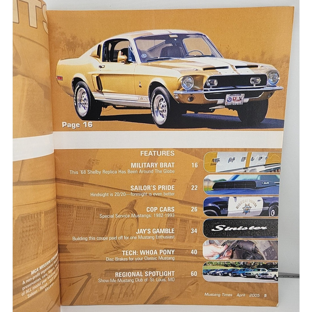 Mustang Times April 2005 Volume 29 #4