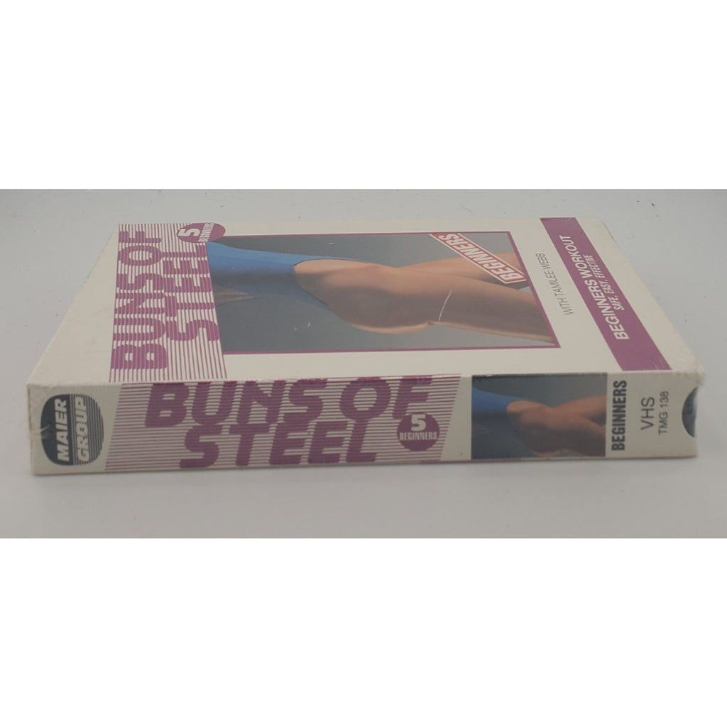 Buns of Steel 5 Beginners Workout (VHS) *Brand New*