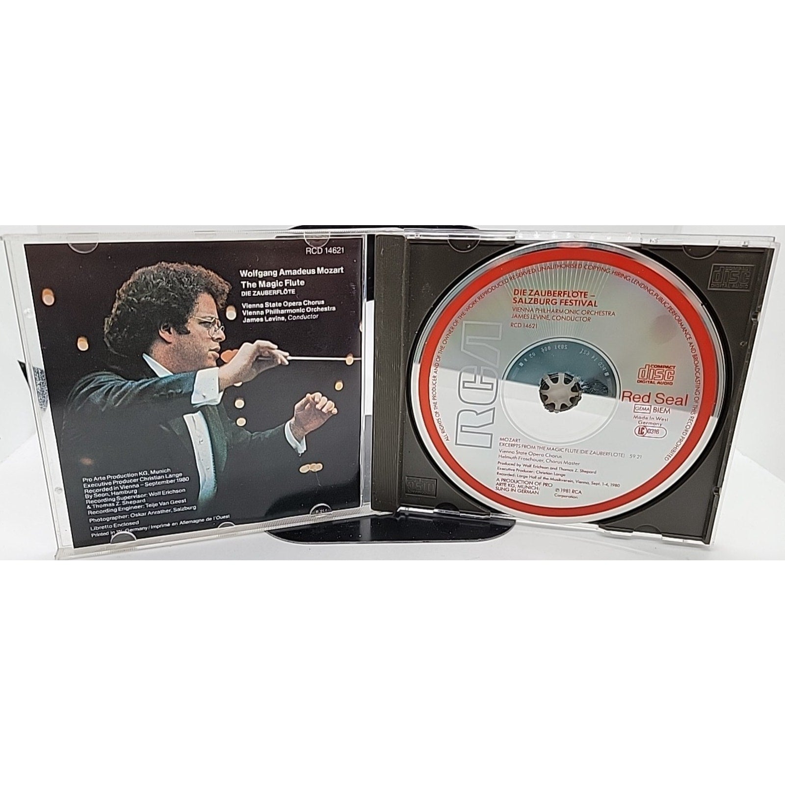 Wolfgang Amadeus Mozart The Magic Flute (CD)