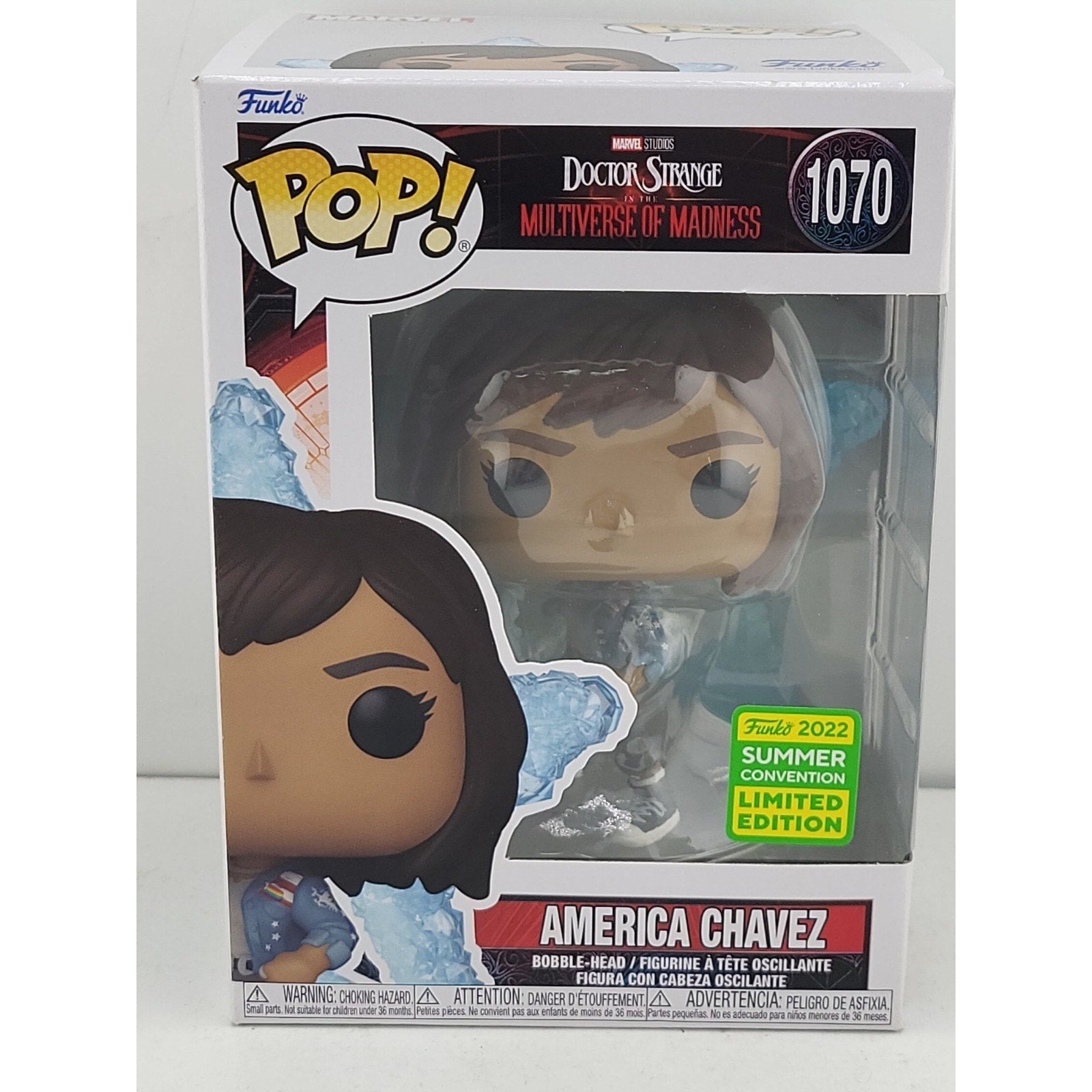 Funko Pop! Vinyl: Marvel - America Chavez - San Diego Comic Con Funko Walmart...