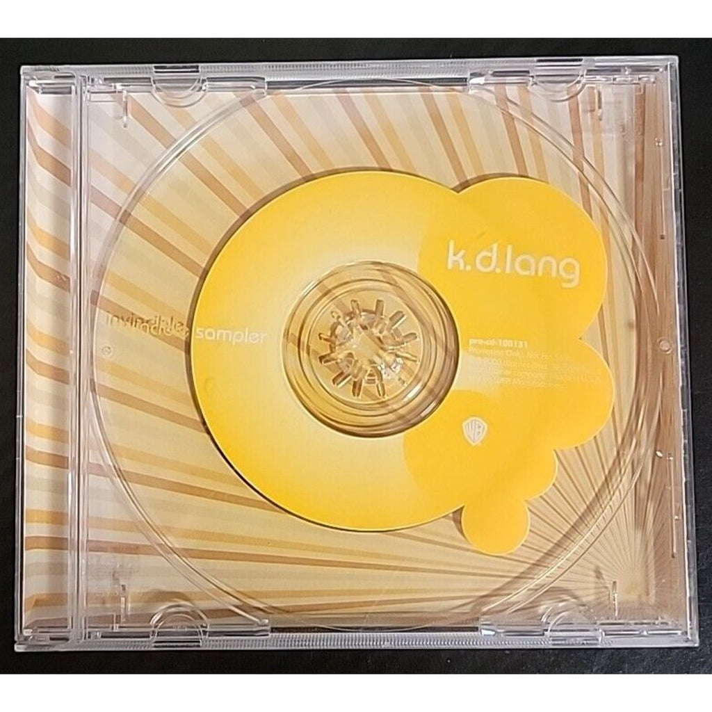 Invincible Sampler by K. D. Lang (CD, Promo, 2000, Warner Bros. Records)